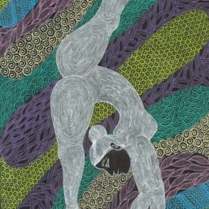 Woman Holding A Ball - 1